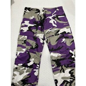 Rothco Purple Camo Cargo Pants Small